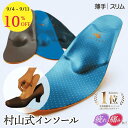 【9/4〜 10%offSALE】 インソール レディース 衝撃吸収 村山式インソール パンプス用 外反母趾 立ち仕事 薄手 足底筋膜炎 腰痛 むくみ 足裏 ク...
