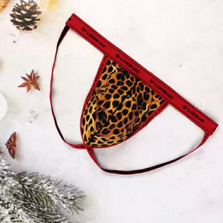 �ڸ����ʡ� Leopard Jockstrap �ե��å���� ����å����ȥ�å� �ݡ��� ���餫���� ��� ����ʡ� ������ �����饤��