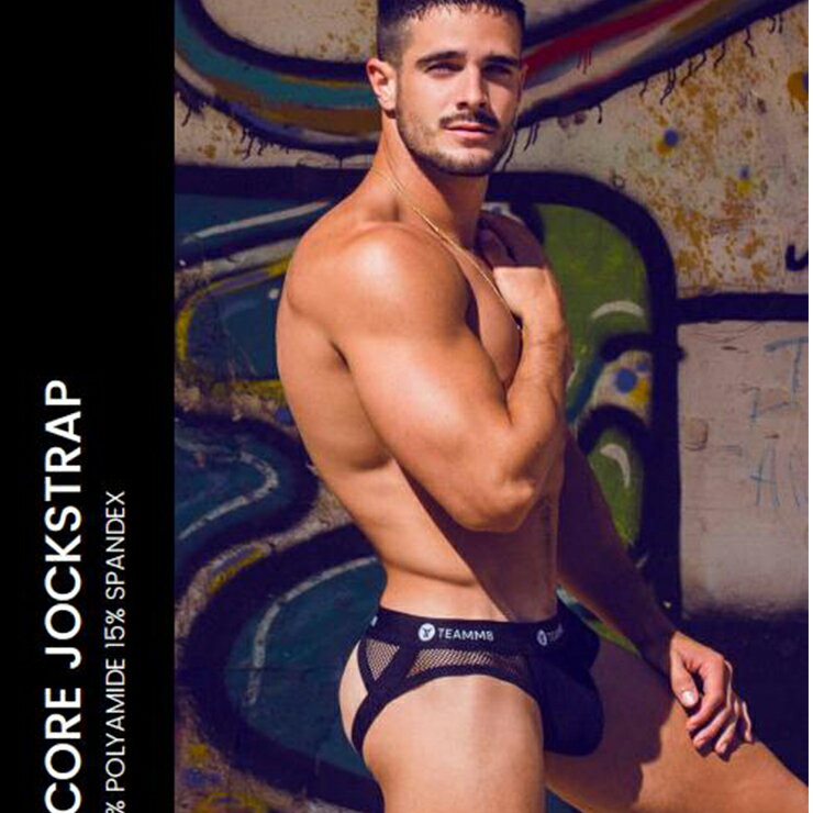 TEAMM8 SCORE JOCKSTRAP �ɥåȥ�å��� �ե��å���� ��Υȡ��� ���ե����� �̵��� �������� �����饤�� ����å����ȥ�å�