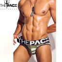 THE PACK/Bailey Jockstrap ファッション系 迷彩 古典的なスタイル 綿素材 メンズ ジョックストラップ インナー セクシー フロントアッ...