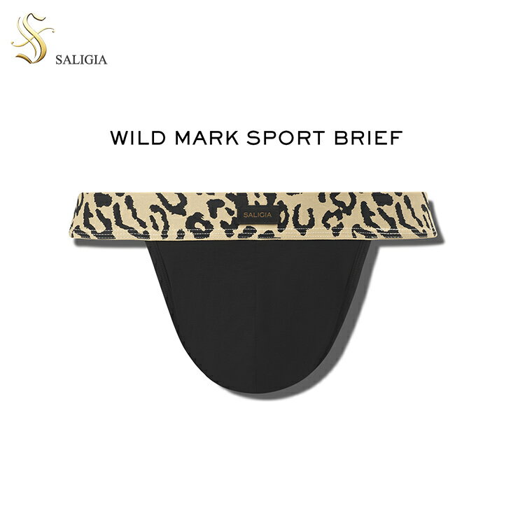 SALIGIA Mark of the Wild Sport スポーツ ブリーフ 贅沢 男性パンツ 快適なインナー 高品質 ストレッ..