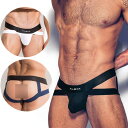 ALEXX/Bite Jockstrap 高級素材 ローライズ セクシー ストレッチ ドットメッシュ 吸水速乾 筋トレ ジョックストラップ ALE003