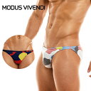 MODUS VIVENDI /LOW CUT BRIEF ファッション 男性インナー 迷彩柄 高級素材 スポーツ ソフト生地 ストレッチ セクシー メンズ ブリーフ ビキニ