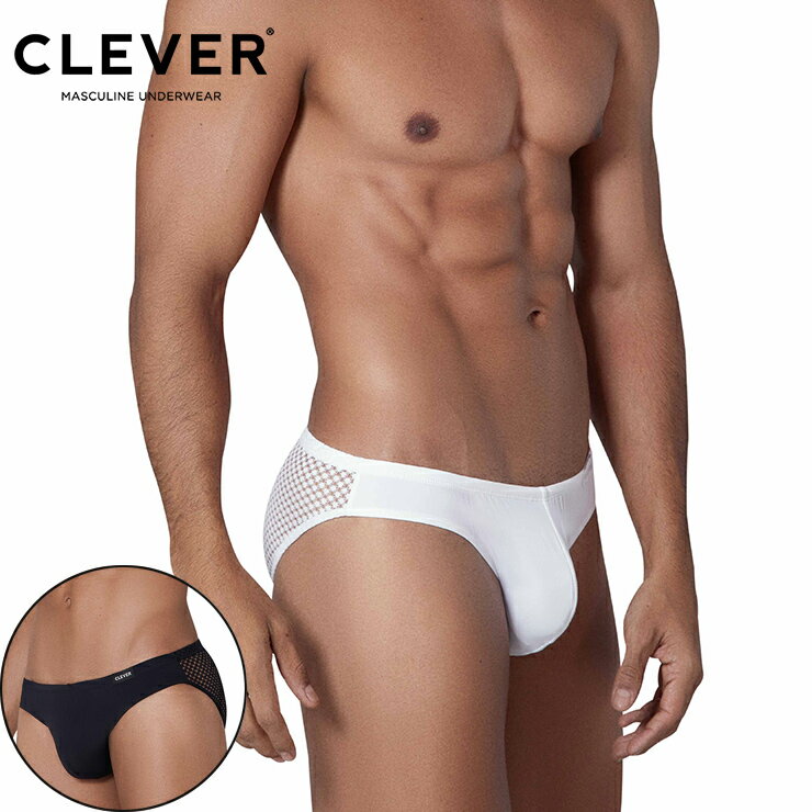 CLEVER URGE BRIEF クレバー ベース ブリーフ ファッション メンズ インナー 通気性 後ろ透明感 メッシュ 高品質生地 運動 ローライズ スポーツ ビキニ