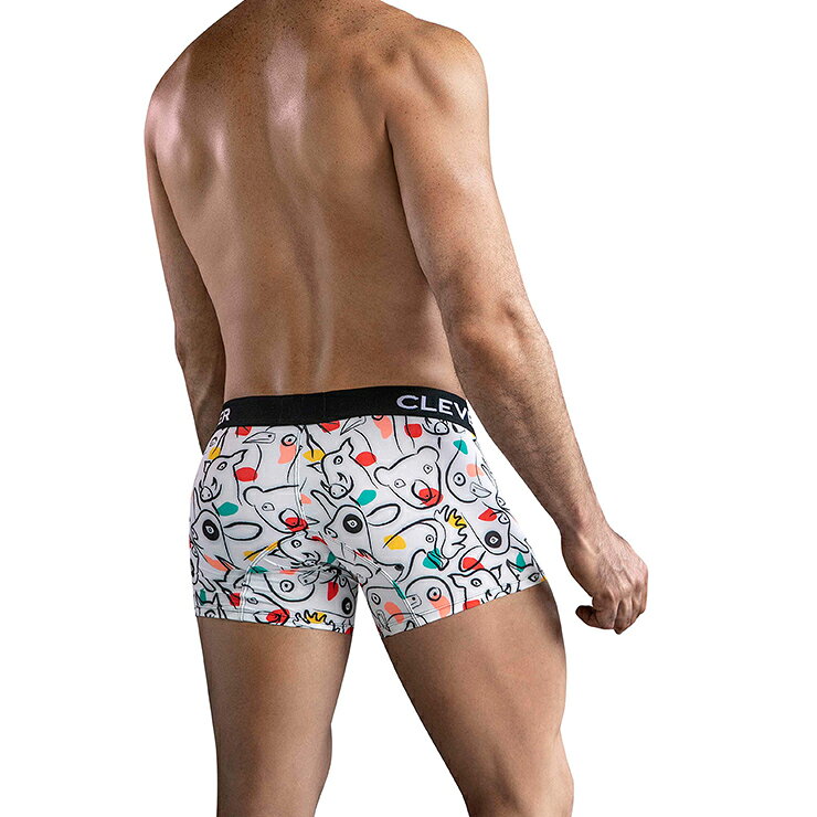 CLEVER GRANGE TRUNKS スポーツ セクシー系 プリント ジム タイツ インナー 立体フロント 王道ボクサー