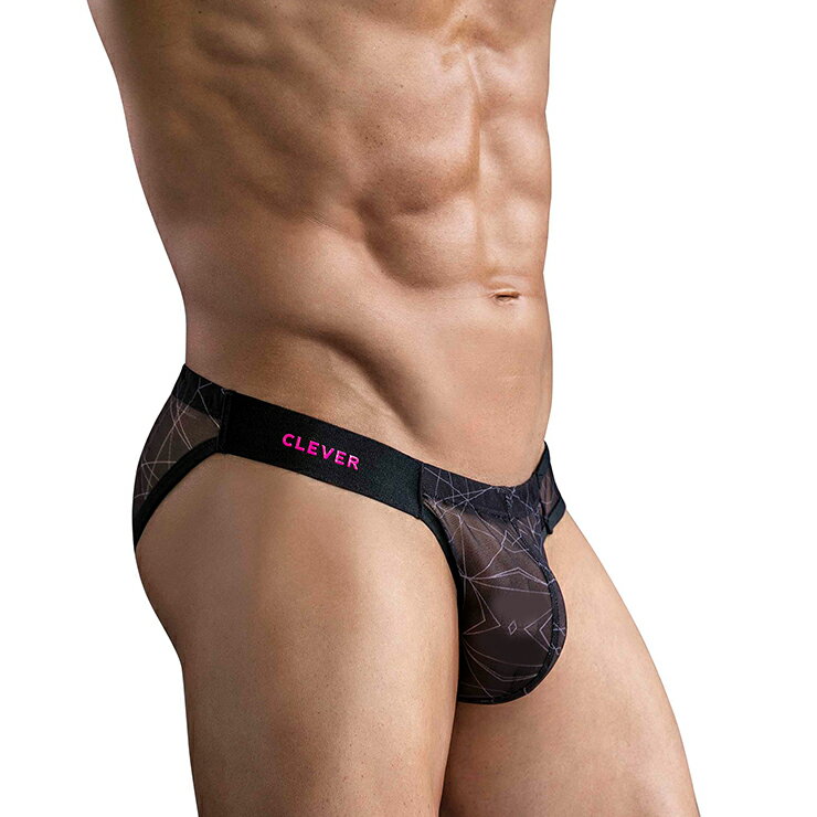 CLEVER GEOMETRIC BRIEF クレバー GYM ローライズ 弾力性 タイツ 透明感 スポーツ 立体フロント ビキニ