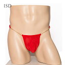 ISD Chain Gold T-BACK ファッション ポーチUP 柔らか素材 男性 涼しさ ローライズ 情熱 セクシー 刺激 メンズ パッション フリーサイズ Tバック