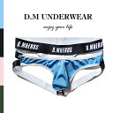新商品 DM/alphabet ファッション メンズジョック 弾力生地 通気性 クラシック ポリエステル 速乾性 セクシー 下着 ローライズ ジョックストラップ...