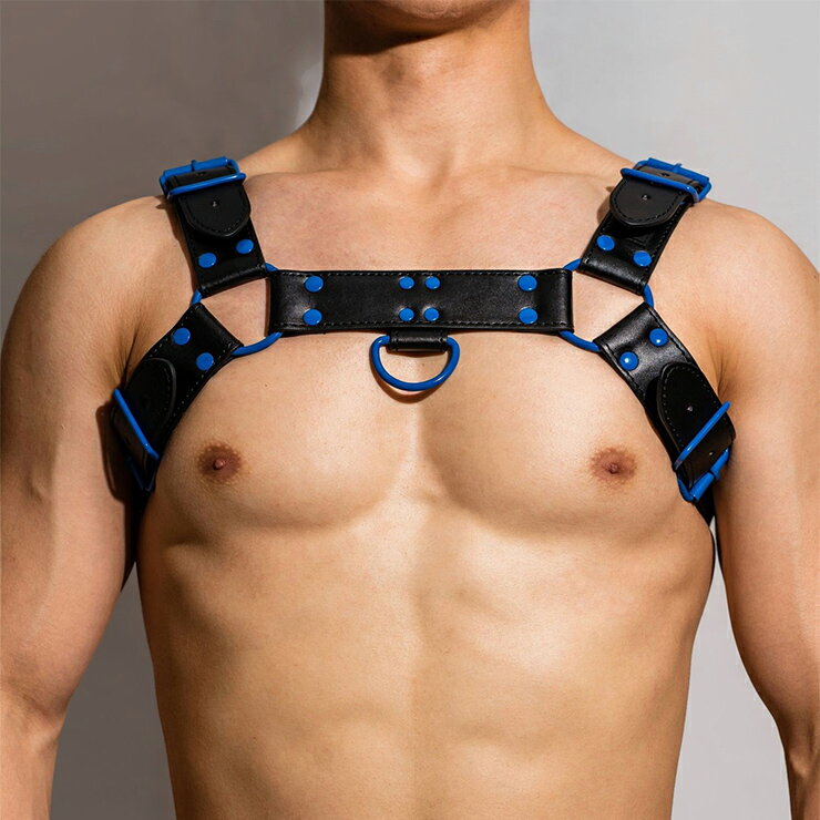 NEW DM/ PU HARNESS ファッション系 情熱 ハーネス パッション 高品質 PU生地 セクシー ショー パーティー クラブ ビーチ 調整可能