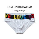 2022 DM/LOVE Briefs ファッション メンズインナー ローライズ クール感 通気性 セクシー 柔らか素材 肌触 速乾性 パンツ ブリーフ