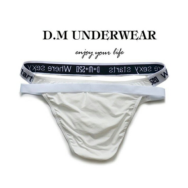 DM Double Belt Bikini ファッション 立体 通気性 弾性 透明 メッシュ 情熱 ショー...