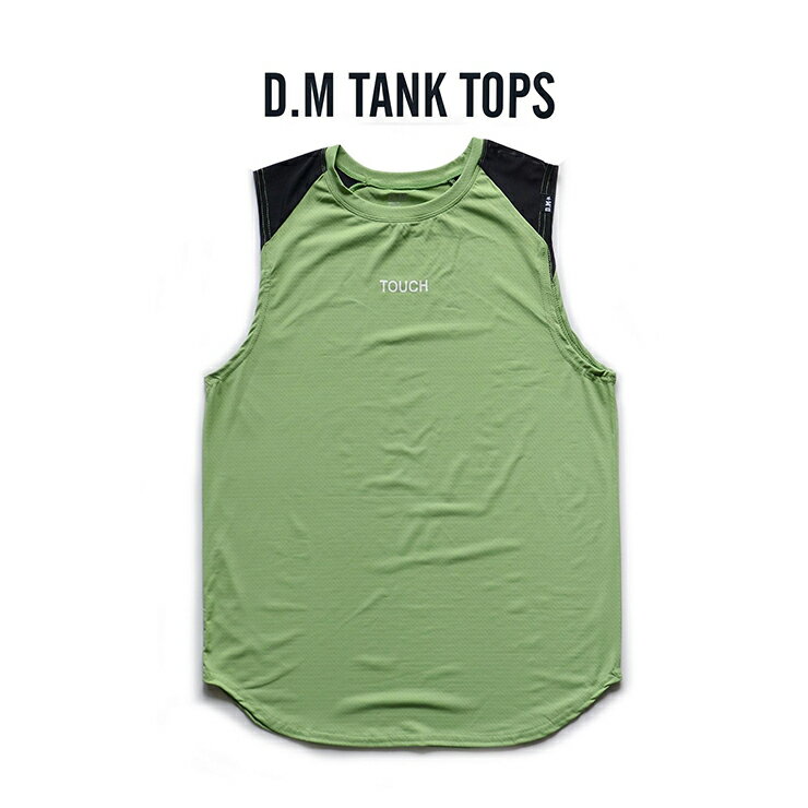 楽天insolentDM sports vest Top ファッション メンズ ソフト生地 高品質 速乾性 通気性 ソフト素材 肌触 スポーツ 定番 タンクトップ