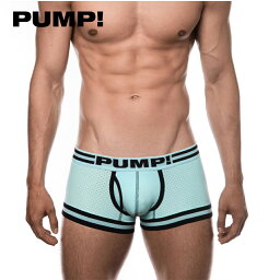 PUMP TOUCHDOWN AGUA MARINA パンプ ボクサーパンツ ストレッチ PUMP! おしゃれ インナー 立体縫製 通気性 ストレッチ スポーツ メッシュ素材