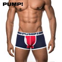 PUMP TOUCHDOWN ACADEMY パンプ ボクサーパンツ ストレッチ PUMP おしゃれ インナー 立体縫製 通気性 ストレッチ スポーツ