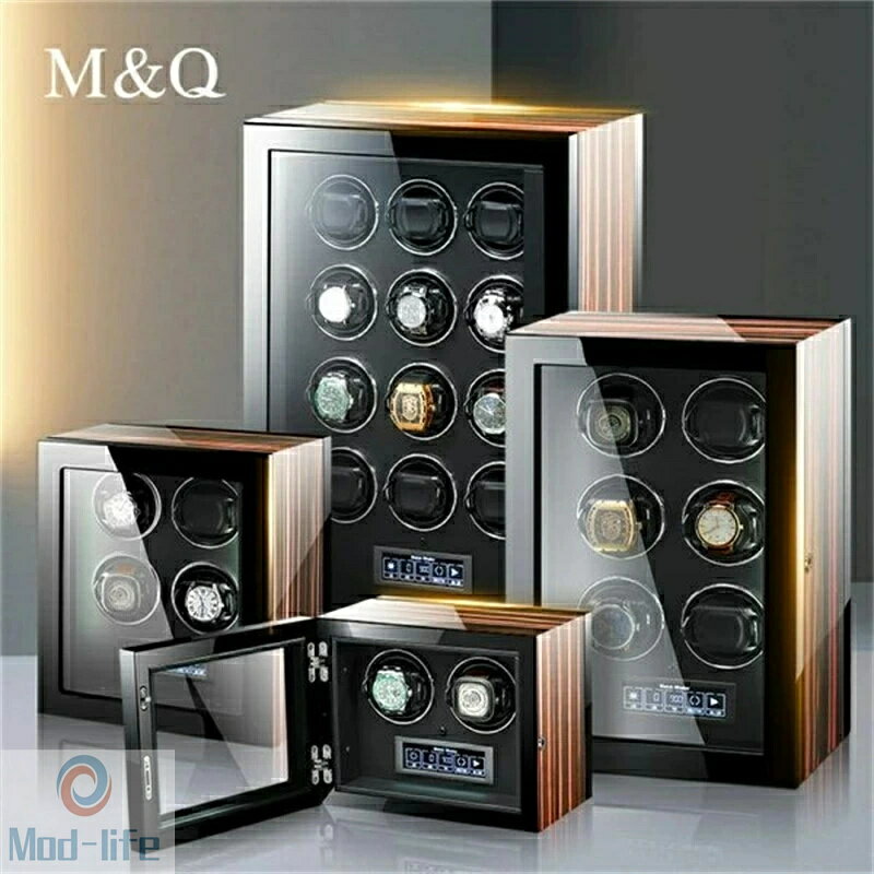 【正品販売-安心保証】ワインディングマシーン 6本巻き時計ケース腕時計ケース ウォッチボックス 自動巻き上げ機 収納ケース 自動巻き 遠隔操作 リモコン付き 時計収納ケース コレクションケース　 メンズ時計対応 父の日 敬老の日 贈り物 プレゼント