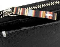 ポールスミス(PaulSmith)財布二つ折り財布〈黒〉(psk864-10)ブラックメンズ