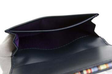 <クーポン配布中>ポールスミス 名刺入れ カードケース Paul Smith 紺 psu054-30 メンズ 紳士