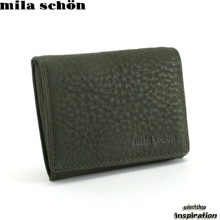 楽天インスピレーションミラショーン mila schon 財布 小銭入れ コインケース カーキ 02 msmw3fc1-60 メンズ 紳士 ギフト 定番 彼氏 彼女 プレゼント