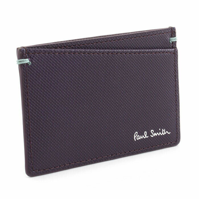 ポールスミス パスケース 定期入れ パープル Paul Smith psu932-34 メンズ 紳士 ギフト 定番 彼氏 彼女 プレゼント