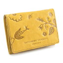 キャサリンハムネット 名刺入れ カードケース 黄色(イエロー) KATHARINE HAMNETT LONDON khp361-40 レディース 婦人 ギフト ...