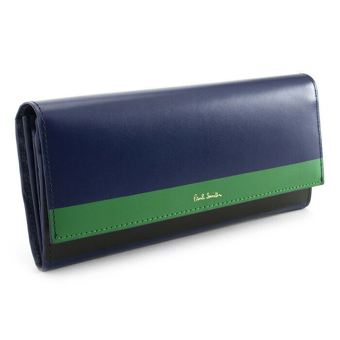 訳あり ポールスミス 財布 長財布 青(ブルー) Paul Smith pwd255-30 b レディース 婦人