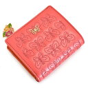 アナスイ 財布 二つ折り財布 L字ファスナー ピンク ANNA SUI 314943-32 レディース 婦人 ギフト 定番 彼氏 彼女 プレゼント