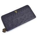 アナスイ 財布 長財布 ラウンドファスナー 紺(ネイビー) ANNA SUI 313181-80 レディース 婦人