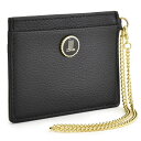 展示品箱なし ランバンコレクション パスケース 定期入れ カードケース 黒(ブラック) LANVIN collection 570053-10 レディース 婦人