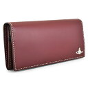 訳あり ヴィヴィアンウエストウッド 財布 長財布 ワイン Vivienne Westwood ACCESSORIES vwk206-80 b