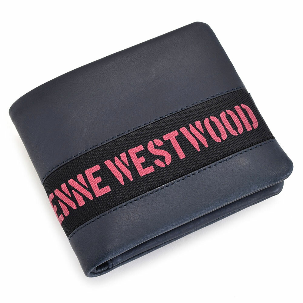 ヴィヴィアンウエストウッド 財布 二つ折り財布 紺(ネイビー) Vivienne Westwood ACCESSORIES vwk452-30 ギフト 定番 彼氏 彼女 プレゼント