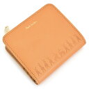 訳あり ポールスミス 財布 二つ折り財布 L字ファスナー ベージュ Paul Smith pwd873-90 b レディース 婦人