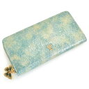 アナスイ 財布 長財布 ラウンドファスナー エメラルドグリーン ANNA SUI 316914-73 k(317983)レディース 婦人 ギフト 定番 彼氏 彼...