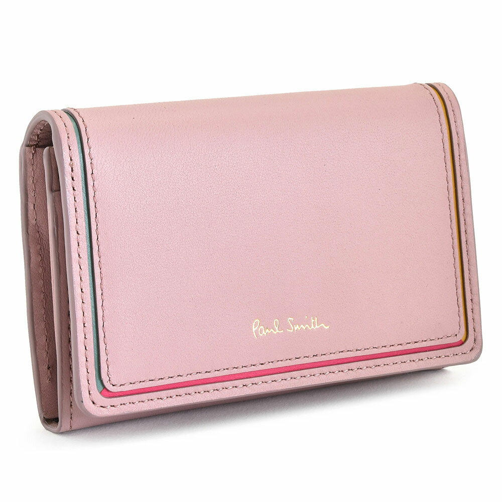 ポールスミス 名刺入れ ポールスミス 名刺入れ カードケース ダスティピンク Paul Smith bpw082-24 レディース 婦人 ギフト 定番 彼氏 彼女 プレゼント