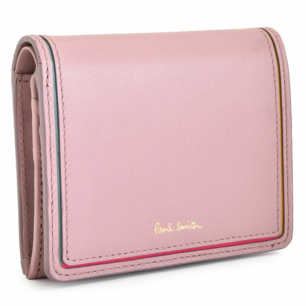 楽天インスピレーションポールスミス 財布 二つ折り財布 BOX型 ダスティピンク Paul Smith bpw084-24 レディース 婦人 ギフト 定番 彼氏 彼女 プレゼント