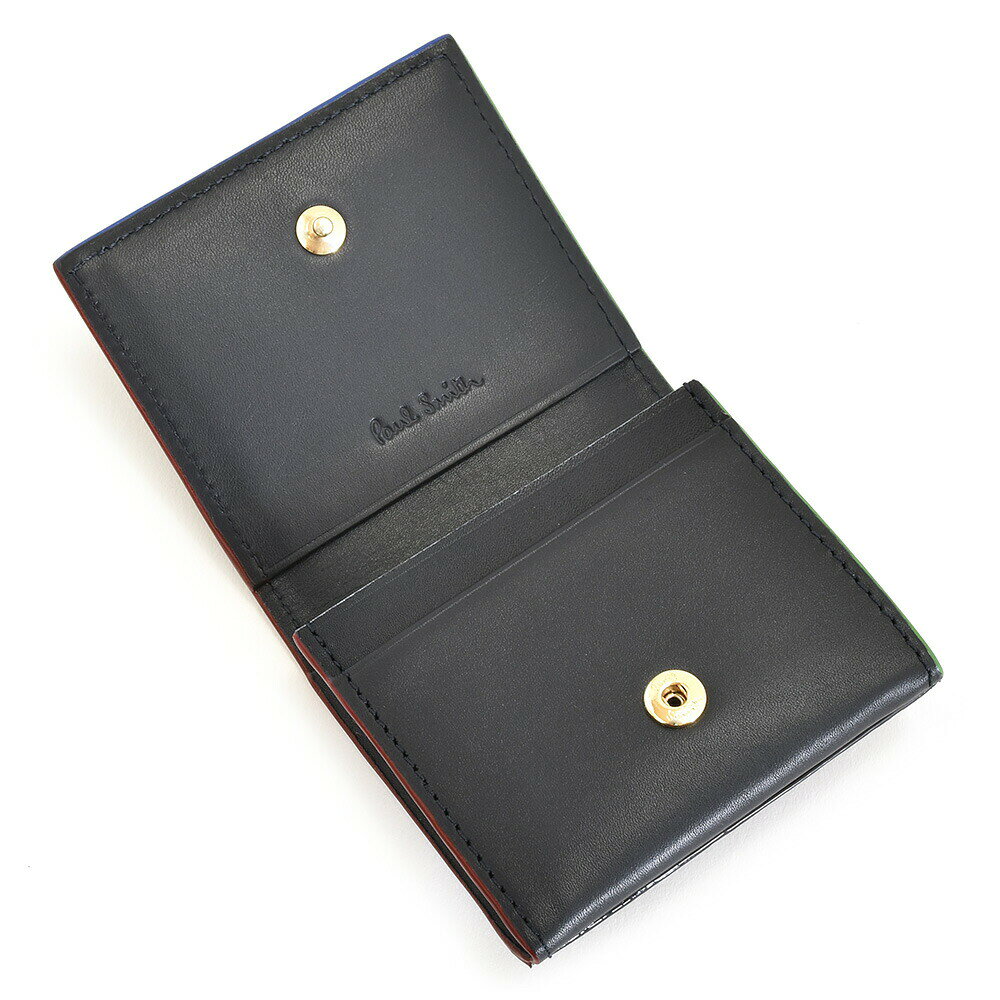 ポールスミス 財布 小銭入れ コインケース 紺(ネイビー) Paul Smith psc370-30 メ...