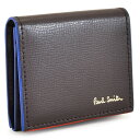 展示品箱なし ポールスミス 財布 小銭入れ コインケース チョコ Paul Smith psc370-71 メンズ 紳士