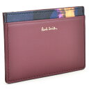 ポールスミス パスケース 定期入れ バーガンデ Paul Smith pwd770-80 レディース 婦人 ギフト 定番 彼氏 彼女 プレゼント