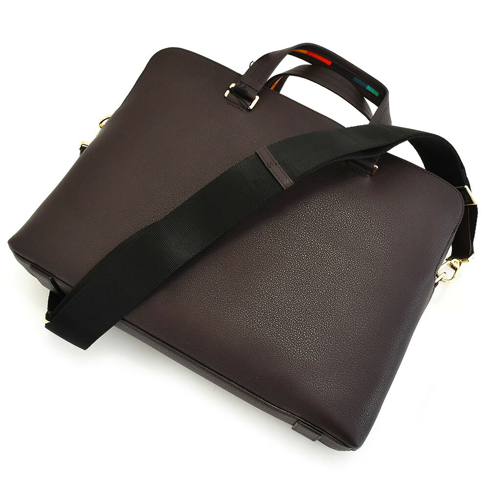 ポールスミス バッグ ビジネスバッグ 2wayバッグ 茶(ブラウン) Paul Smith aps103-...