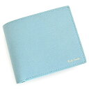 訳あり ポールスミス 財布 二つ折り財布 スカイ Paul Smith psq013-35 b メンズ 紳士