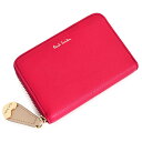 ポールスミス 財布 小銭入れ コインケース ラウンドファスナー ワイン Paul Smith pwu911-80 レディース 婦人 ギフト 定番 彼氏 彼女 プ...