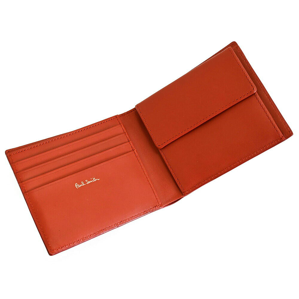 ポールスミス 財布 二つ折り財布 レンガ Paul Smith bps075-22 メンズ 紳士 ギフト...