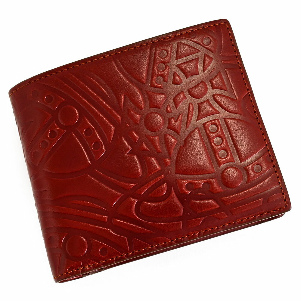 ヴィヴィアンウエストウッド 二つ折り財布（メンズ） ヴィヴィアンウエストウッド 財布 二つ折り財布 茶(ブラウン/やや赤色がかったブラウンです) Vivienne Westwood ACCESSORIES vwk573-70 ギフト 定番 彼氏 彼女 プレゼント