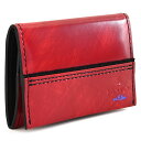 ランバンオンブルー 財布 小銭入れ コインケース BOX型 赤(レッド) 553601 LANVIN en Bleu メンズ 紳士 ギフト 定番 彼氏 彼女 プ...