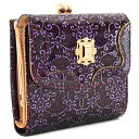 アナスイ 財布 二つ折り財布 がま口財布 紫(パープル) ANNA SUI 316905-96 k(397975)レディース 婦人 ギフト 定番 彼氏 彼女 プ...