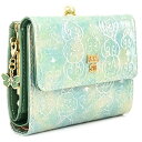 アナスイ 財布 二つ折り財布 がま口財布 エメラルドグリーン ANNA SUI 316916-73(317985)k レディース 婦人 ギフト 定番 彼氏 彼女...