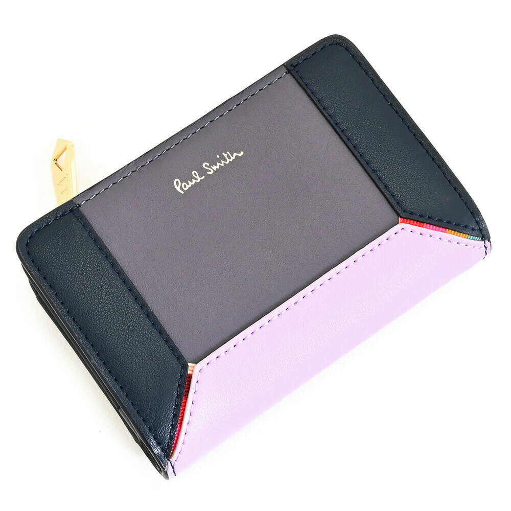 ポールスミス キーケース ポールスミス キーケース 小銭入れ コインケース L字ファスナー 灰(グレー) Paul Smith bpw271-13 レディース 婦人 ギフト 定番 彼氏 彼女 プレゼント