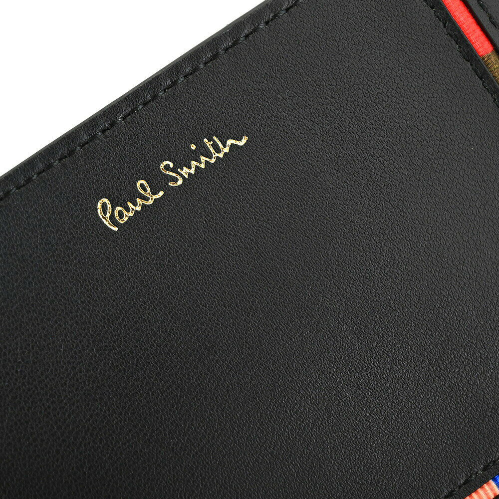展示品箱なし ポールスミス パスケース 定期入れ 黒(ブラック) Paul Smith bpw280-10 レディース 婦人