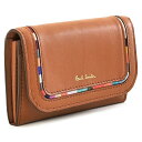 ポールスミス名入れ名刺入れ ポールスミス 名刺入れ カードケース タン(ブラウン系) Paul Smith bpw282-75 レディース 婦人 ギフト 定番 彼氏 彼女 プレゼント