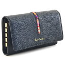 ポールスミス キーケース 紺(ネイビー) Paul Smith pwd650-30 レディース 婦人 ギフト 定番 彼氏 彼女 プレゼント