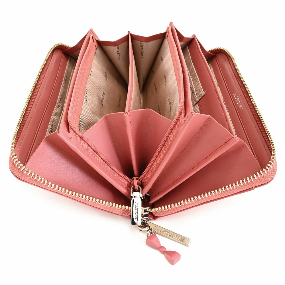 展示品箱なし ジルスチュアート 財布 長財布 ラウンドファスナー ピンク JILL STUART jslw2bt1-48 レディース 婦人